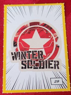 Loblaws Marvel Stickers - 29 Winter Soldier - MAKE A BUNDLE!!